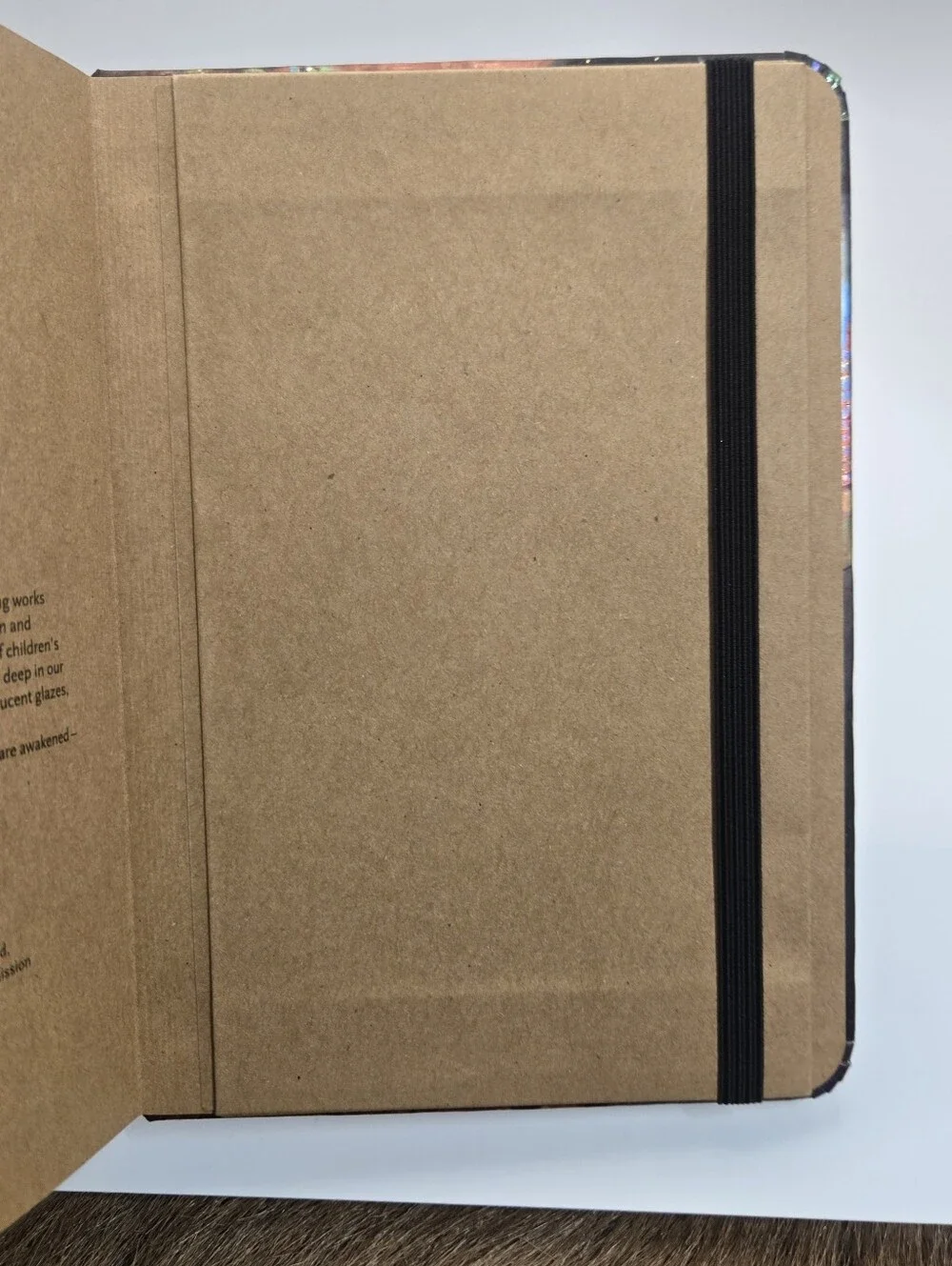 Paperblanks Imagination Metalic Cover Notebook With Elastic Marker & Ribbon Mark